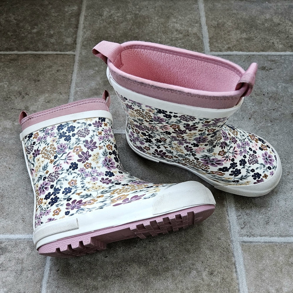 H&M Floral Kids Rainboots